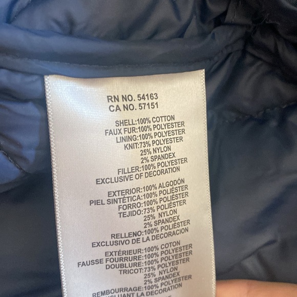 NWT Levi's Quilted Cocoon double breasted lined plaid Coat Sherpa collar medium - Picture 7 of 14